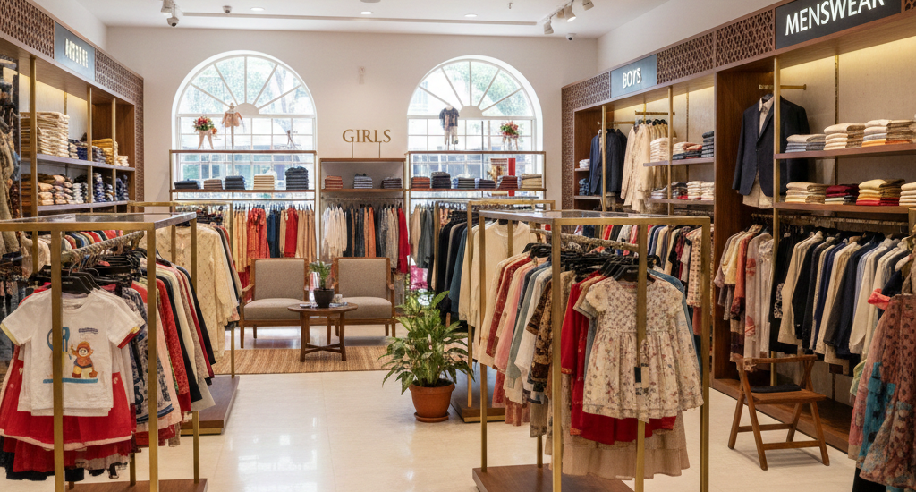 kids clothing store in maheshwar
